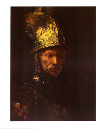 Man with Helmet Rembrandt